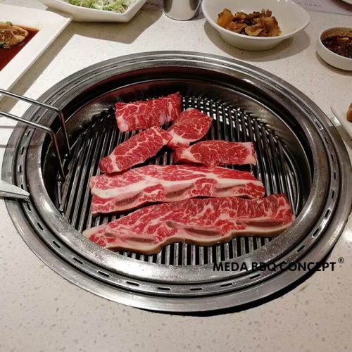 japanese tabletop charcoal grill