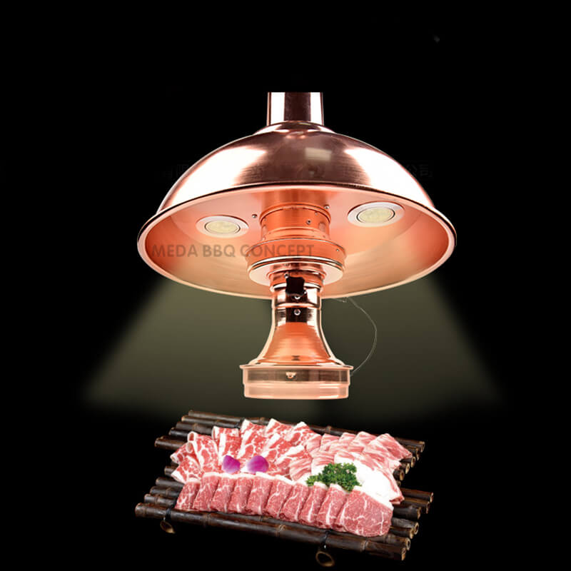 Indoor BBQ Ventilation With Korean BBQ Extractor Fan