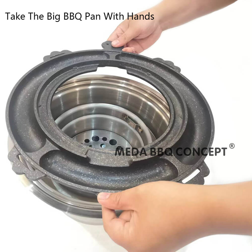 Korean BBQ Plate Grill Pan