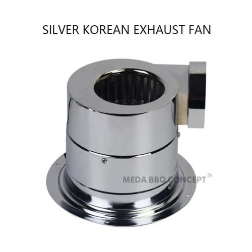 Silver Indoor BBQ Exhaust Fan