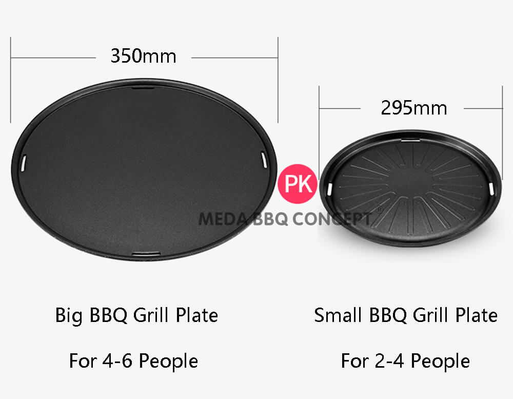BBQ Grill Plate For Combo Hot Pot BBQ Grill