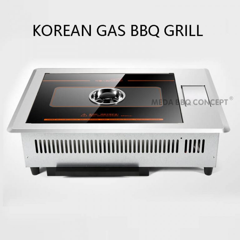 The Best Restaurant Square Liquefied Gas Propane Korean Bbq Grill