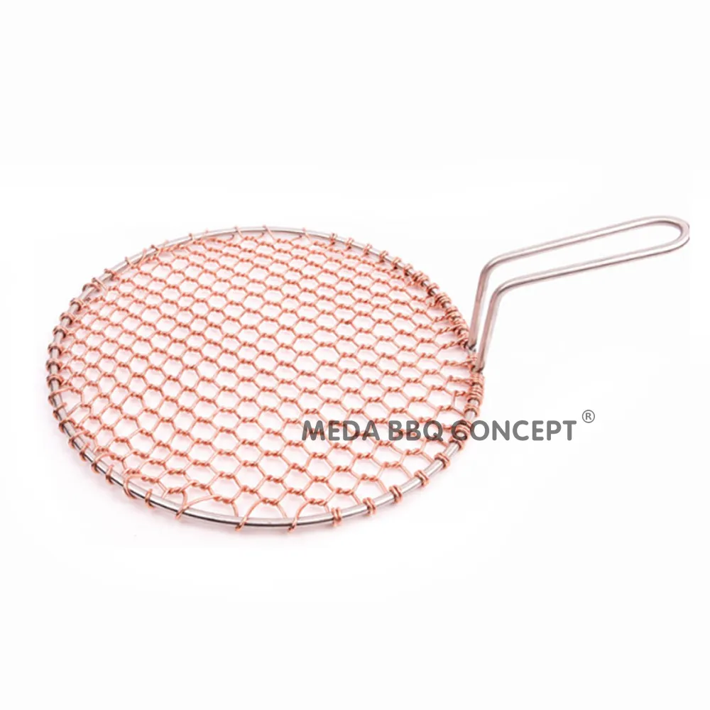 How To Clean A Rusty Grill Copper BBQ Mesh