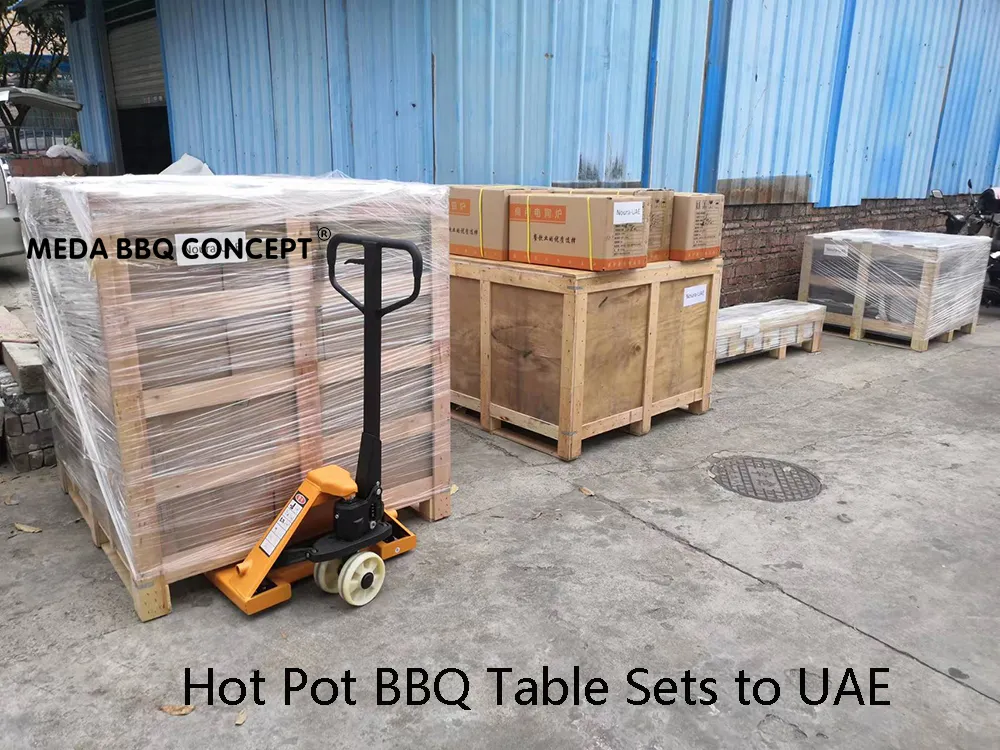 Plywood Wooden Packing For Smokeless BBQ Table