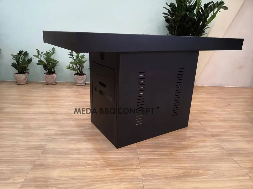 Smokeless BBQ Table Base