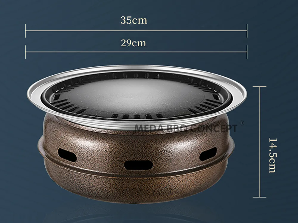 Smokeless Portable Korean BBQ Grill