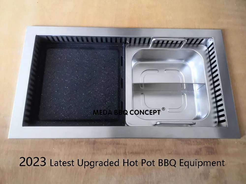 Smokless Hot Pot Barbecue Equipment