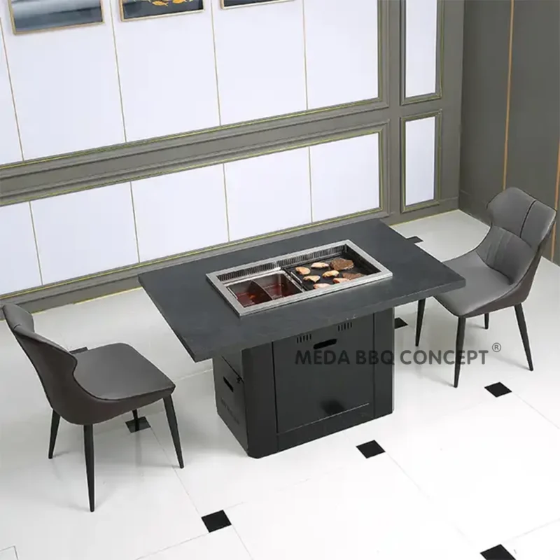 Chinese Hot Pot Table For Sale