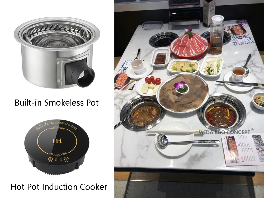 Mini Table Top Hotpot For Sale