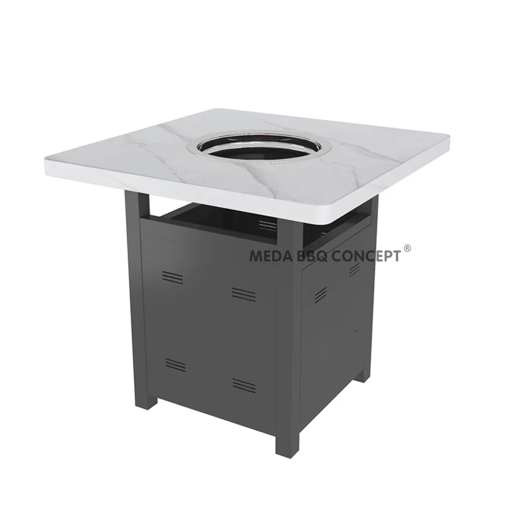 Chinese Hot Pot Table For Restaurant