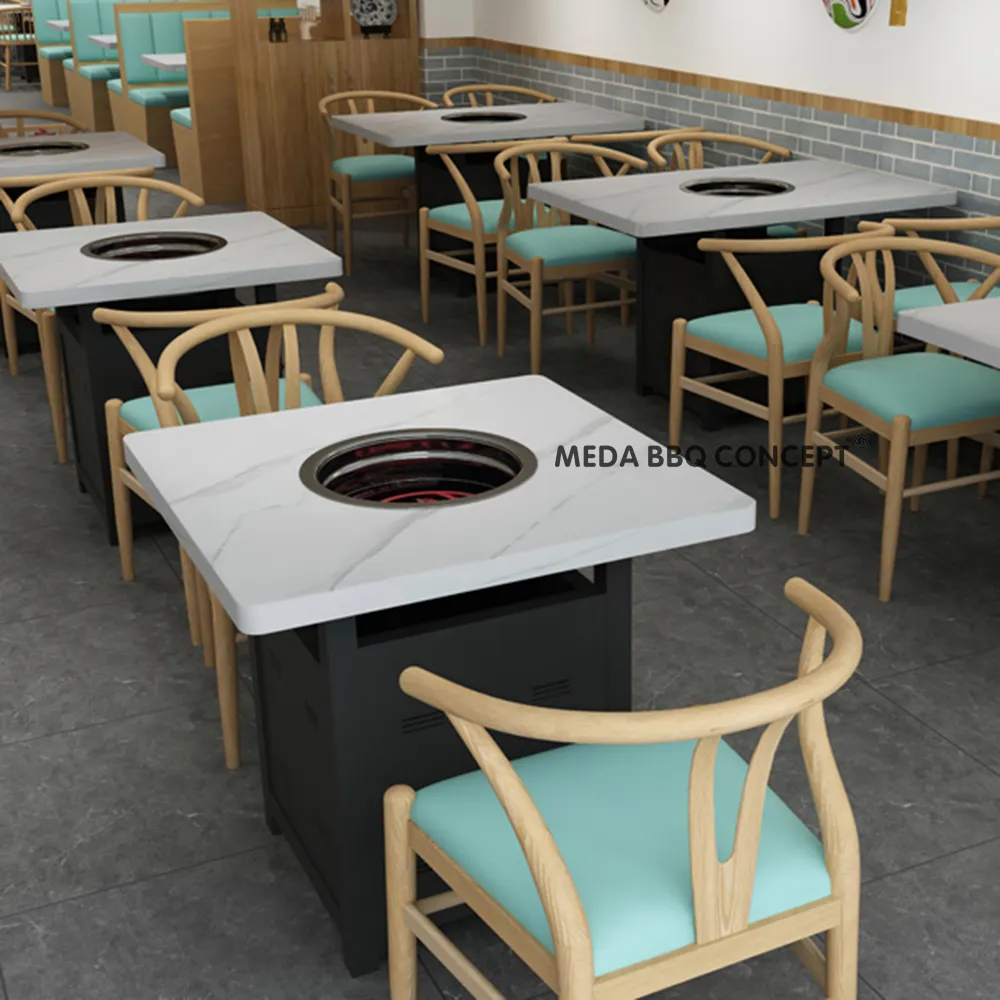 Chinese Hot Pot Table Manufacturer
