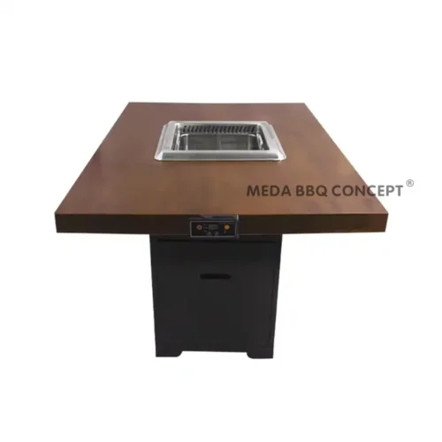 Electric Hot Pot Table For Shabu Restaurant