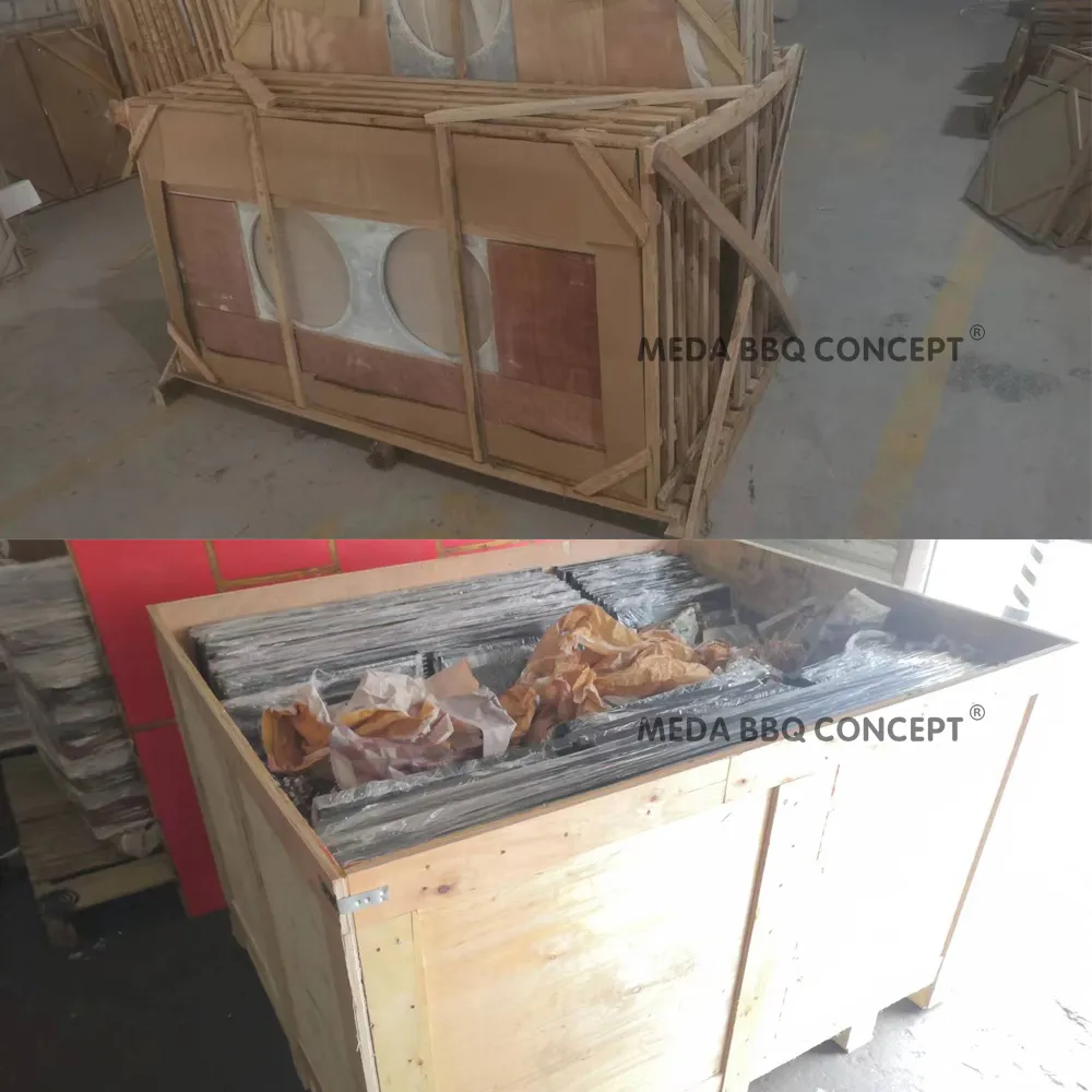 Wooden Packaging Of Hot Pot Table