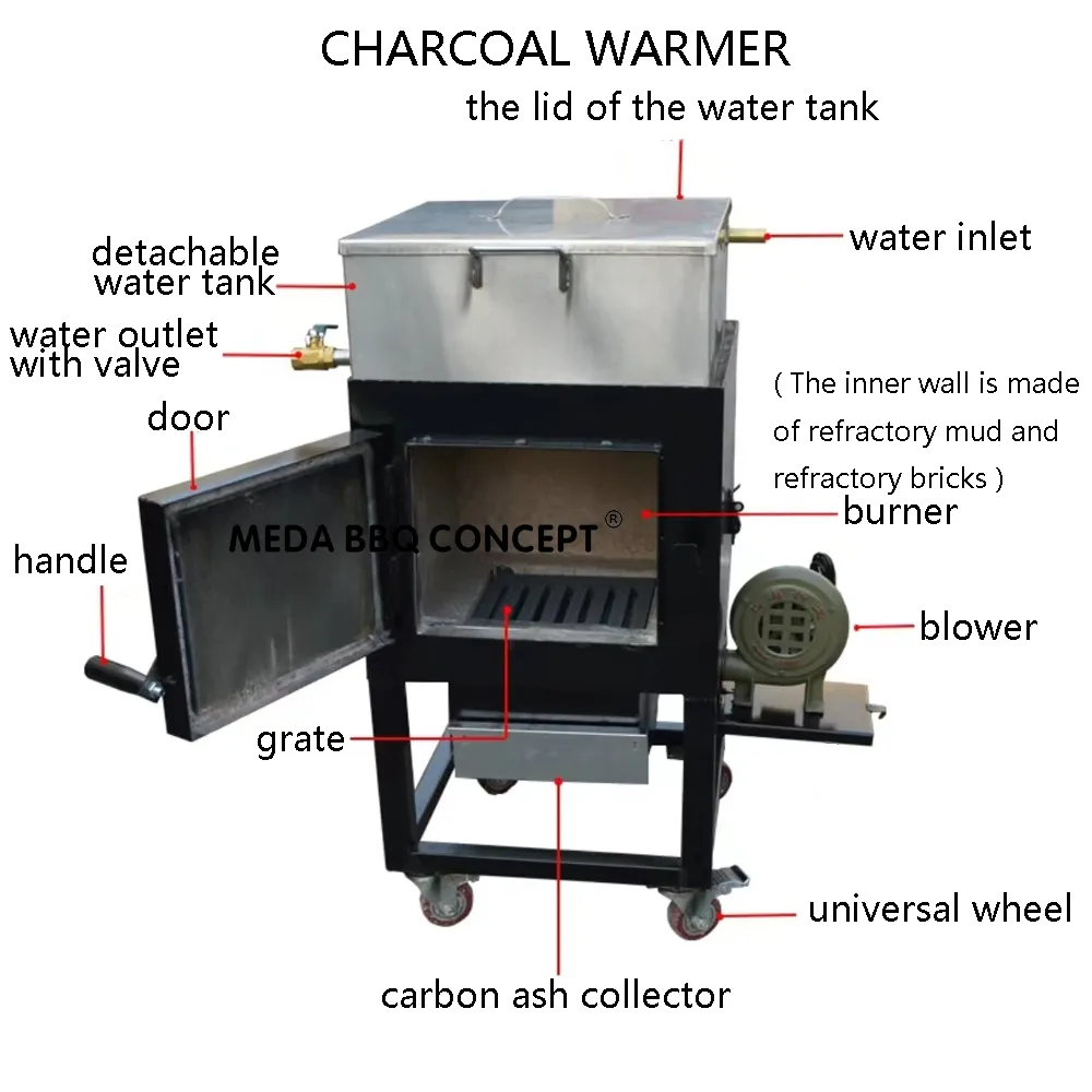 Charcoal Starter Warmer Machine For BBQ Restaurant