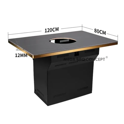 Indoor Korean BBQ Grill Table