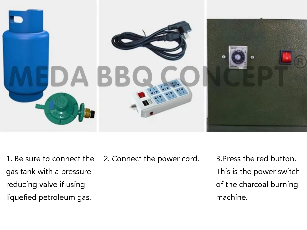 Operation Insctruction Of Charcoal Starter