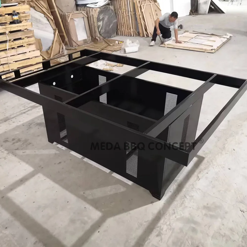 BBQ Table Stand For Korean BBQ Equipment