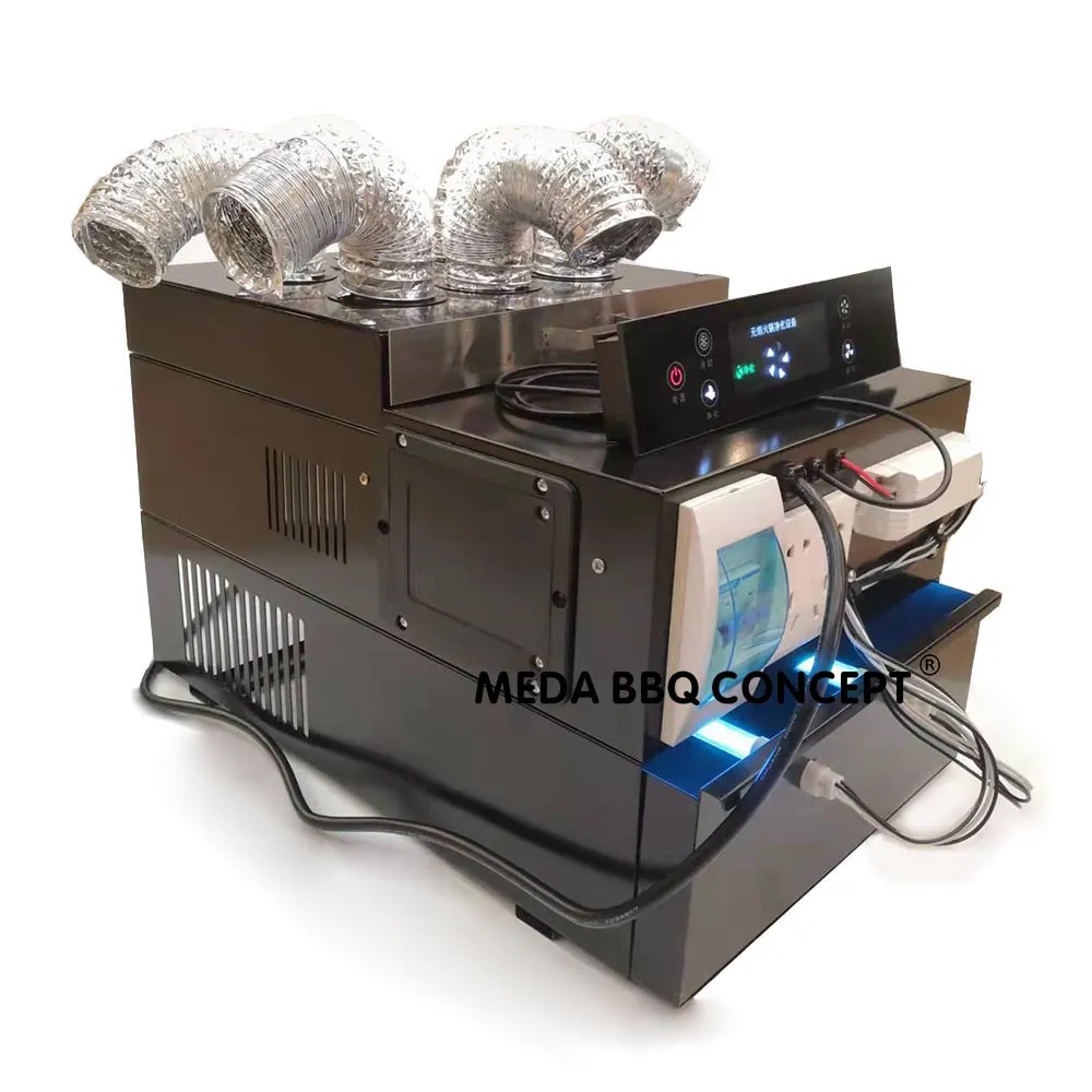 Filteration System For Korean BBQ Equipment