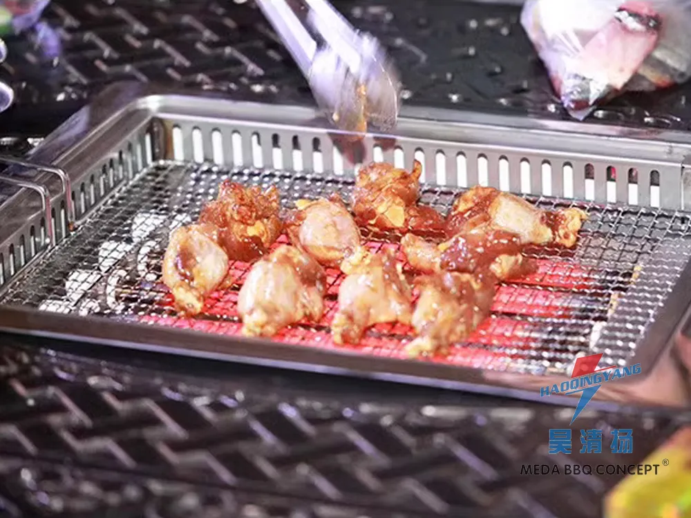 Tabletop Yakiniku Grill For Japanese Barbecue Restaurant