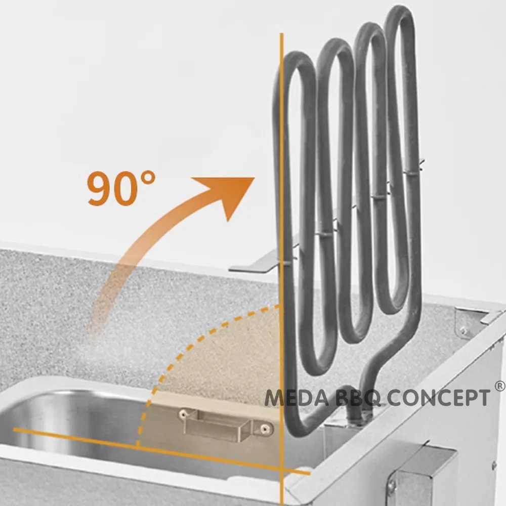 Korean Restaurant Equipment For BBQ Table