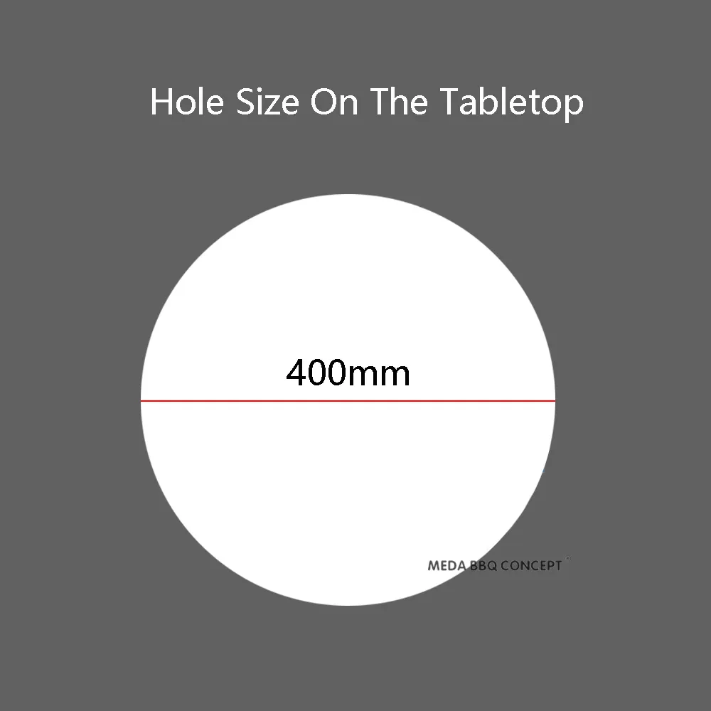 Opening Hole Size For Big Stove