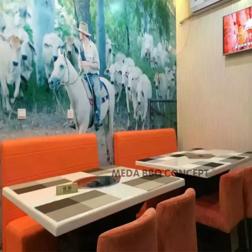 Table Commercial Korean BBQ Grill For Sale