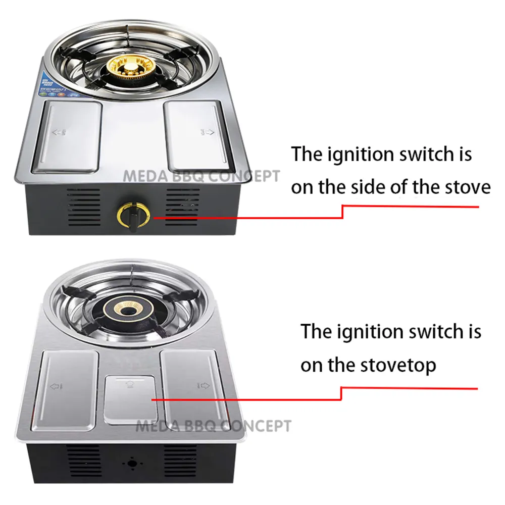 Commercial Korean BBQ Butane Grill