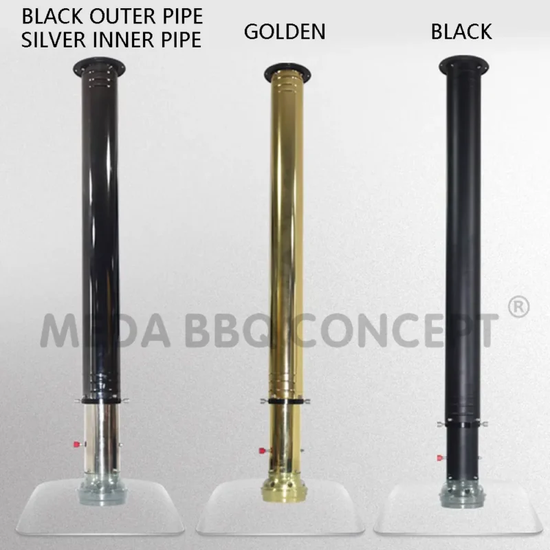 Portable Korean BBQ Smoke Extractor With Thick Spring