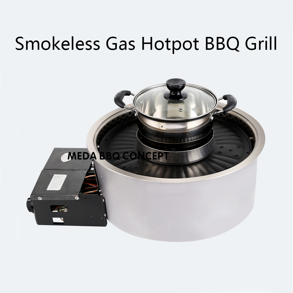 Gas Korean BBQ Built In Table Price