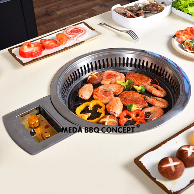 Table Korean BBQ Charcoal Grill