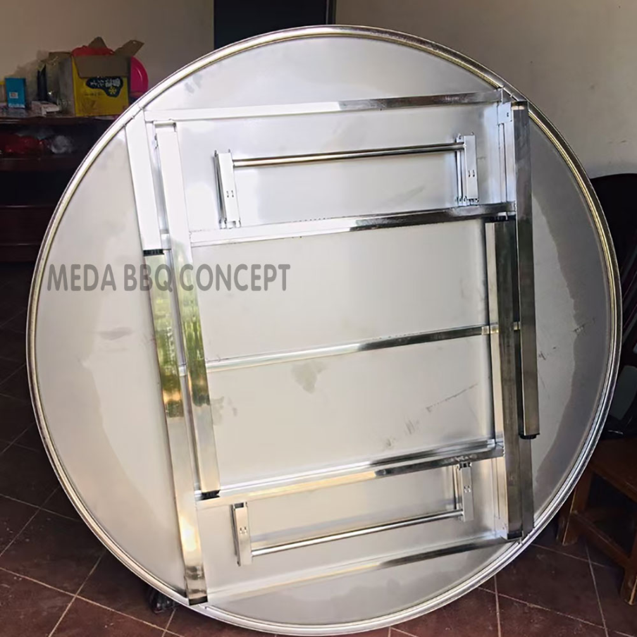 Stainless Steel Korean BBQ Table