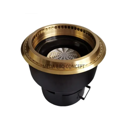 Korean Gas Bbq Grill For Restaurant Table