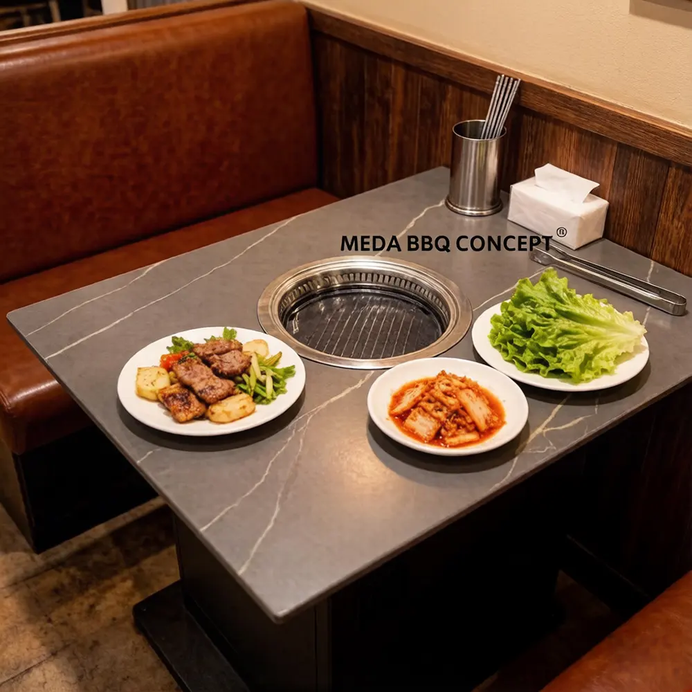 Restaurant Korean Stove Table