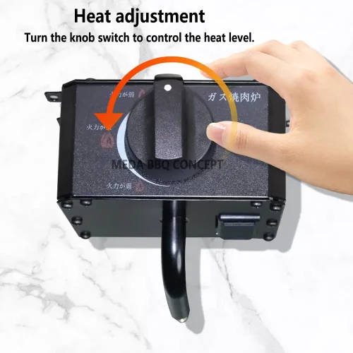 Restaurant Tabletop Korean Gas Bbq Grill
