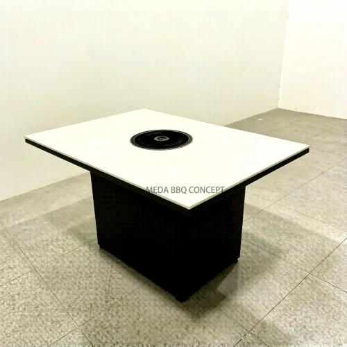 Smokeless Hotpot Korean BBQ Table Grill Restaurant