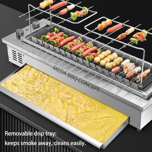 Electric Rotating Skewer Grill