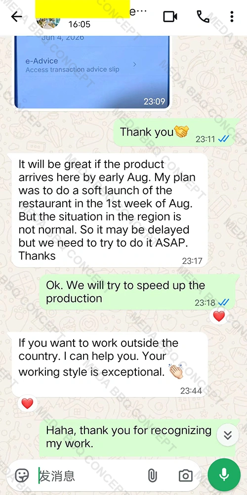 Korean Cooking Table Supplier