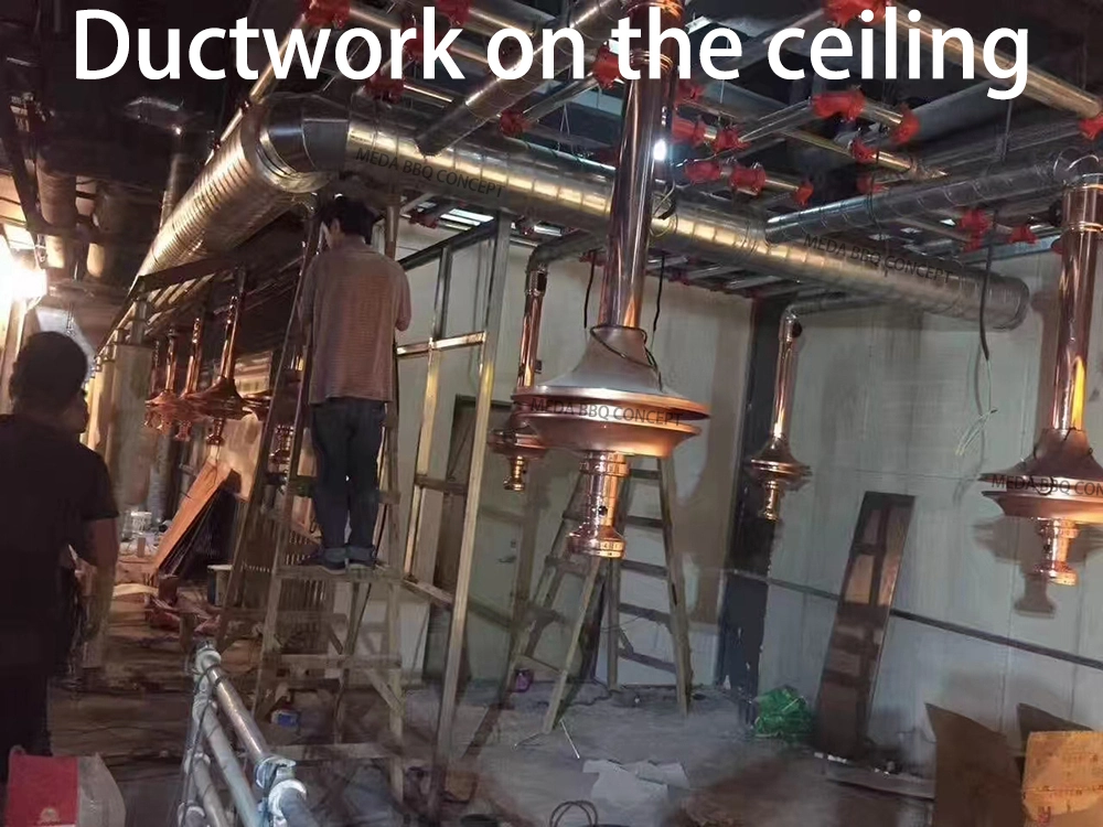 Upward Smoke Ducting